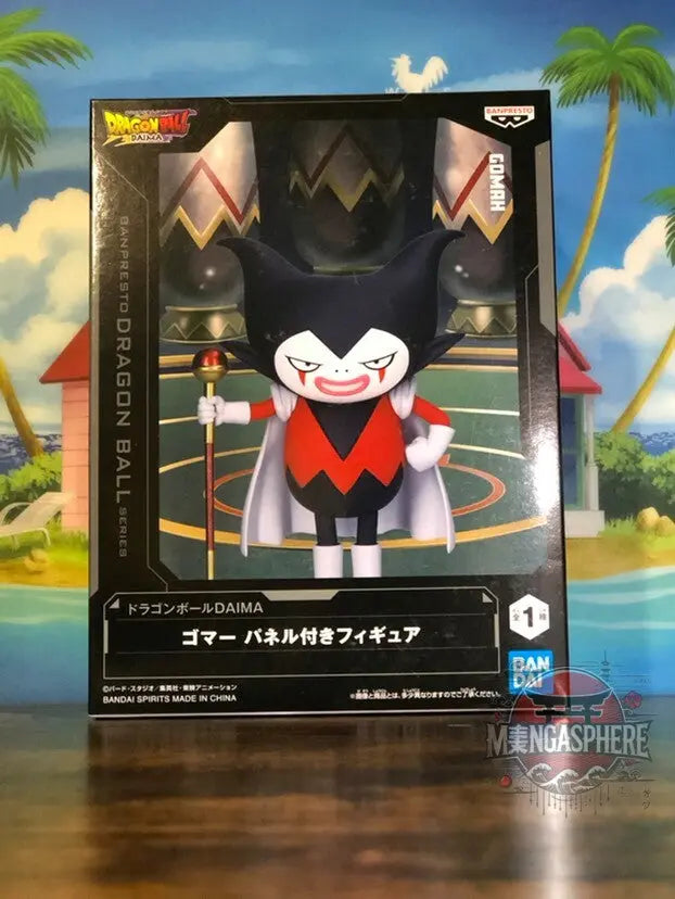 DRAGON BALL DAIMA - FIGURINE GOMAH FIGURE WITH PANEL UNIVERS DE HEROS