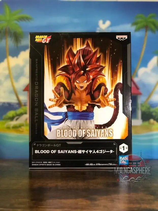 DRAGON BALL GT - FIGURINE GOGETA SSJ4 BLOOD OF SAIYANS MangaSphere