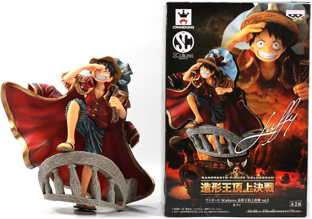 One Piece Figure Colosseum SCultures Vol. 2 Monkey D. Luffy MangaSphere