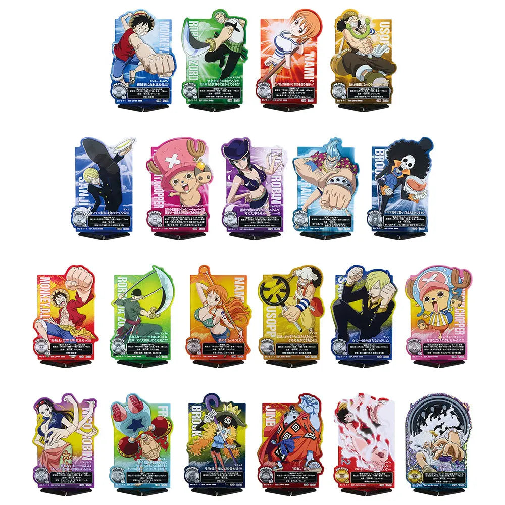 ICHIBAN KUJI ONE PIECE THE ROAD TO PIRATE KING - ACRYLIC STAND FULL SET LOT F MangaSphere