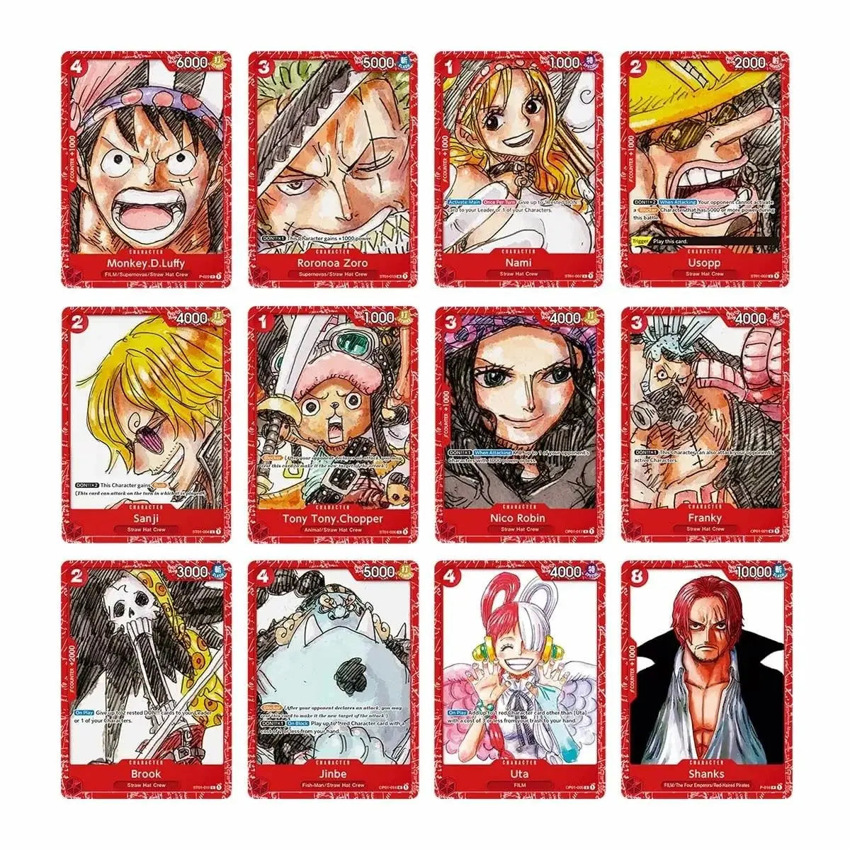 ONE PIECE PREMIUM CARD COLLECTION : FILM RED EDITION - ANGLAIS MangaSphere