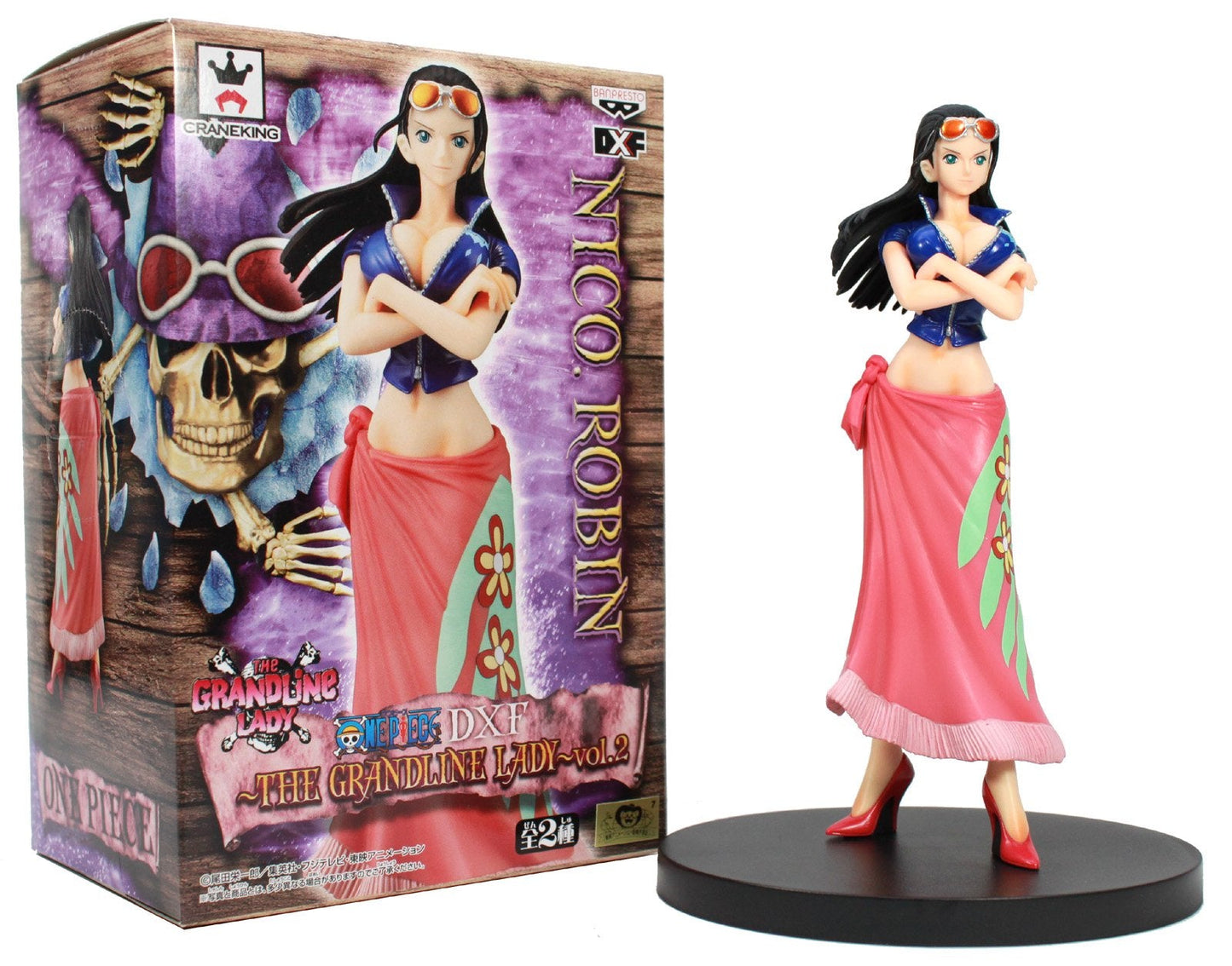One Piece – Nico Robin – The Grandline Lady Vol.2 – DXF Figure – Banpresto MangaSphere