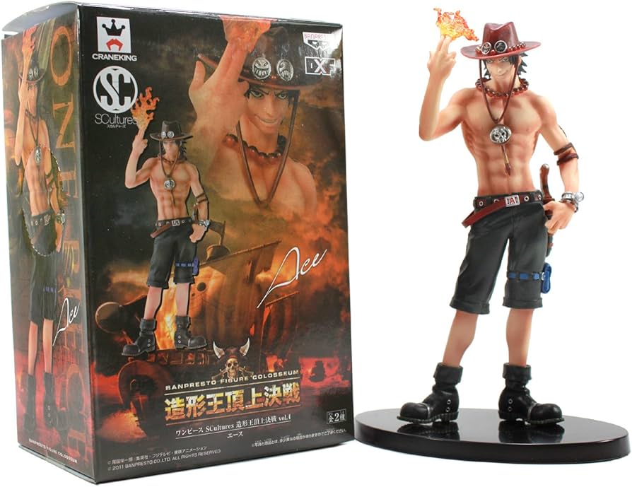 One Piece Scultures Big Banpresto Figure Colosseum Vol.4 portgass d ace DXF MangaSphere