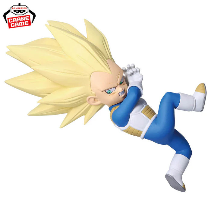 DRAGON BALL DAIMA – Figurine Vegeta Super Saiyan 3 (Mini) | Figure with Panel