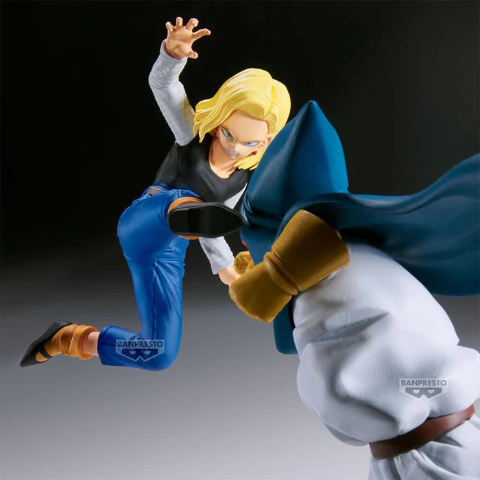DRAGON BALL Z – Figurine Mighty Mask (VS Android 18) | Match Makers