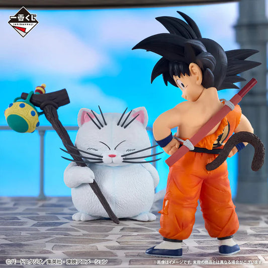 DRAGON BALL – Figurines Son Goku & Maître Karin Lot A | Ichiban Kuji EX Temple Above the Clouds Bandai