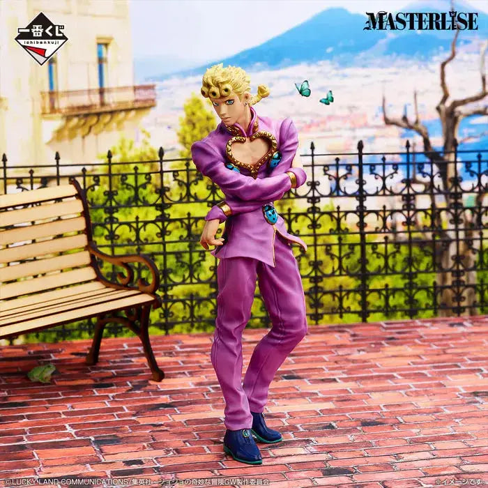 ICHIBAN KUJI JOJO'S BIZARRE ADVENTURE GOLDEN WIND - FIGURINE GIORNO GIOVANNA LOT A MangaSphere
