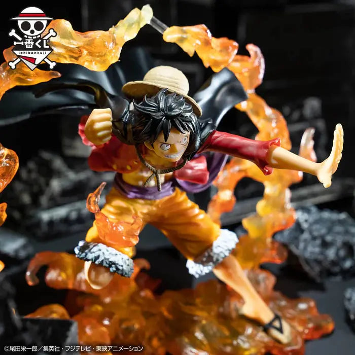 ICHIBAN KUJI ONE PIECE TAKUMI GENEALOGY DUEL MEMORY - FIGURINE MONKEY D. LUFFY LOT A MangaSphere