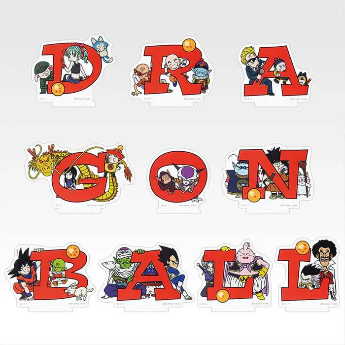 Dragon Ball – Ichiban Kuji Assemble Collection – Son Goku’s Childhood – Acrylic Stand Full Set Lot H – Bandai Spirits MangaSphere