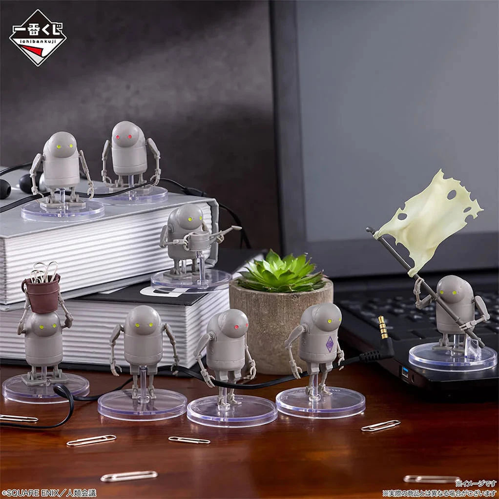 ICHIBAN KUJI NIER AUTOMATA VER 1.1A GLORY TO HUMANITY - FIGURINES MACHINE LIFEFORM COLLECTION FULL SET LOT I UNIVERS DE HEROS