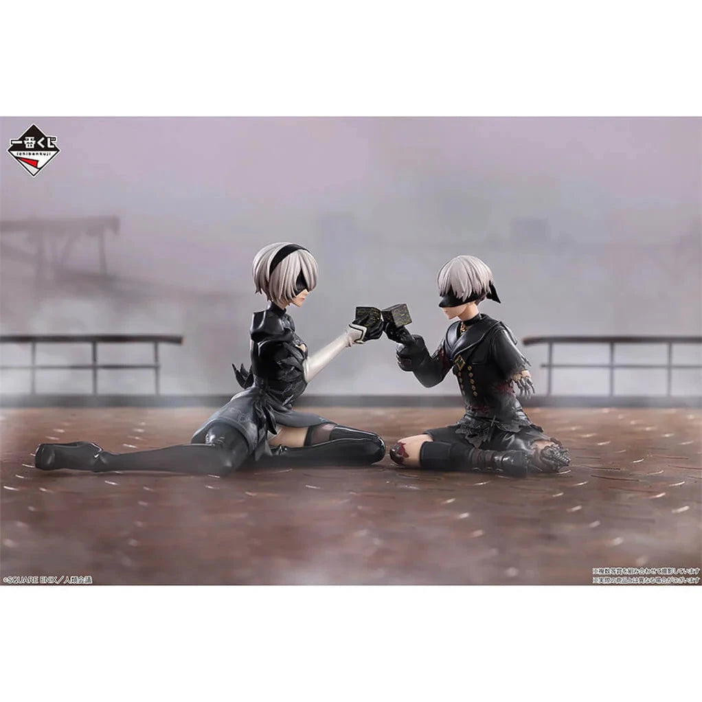 ICHIBAN KUJI NIER AUTOMATA VER 1.1A GLORY TO HUMANITY - FIGURINE YORHA No.2 Type B (2B) LOT B UNIVERS DE HEROS