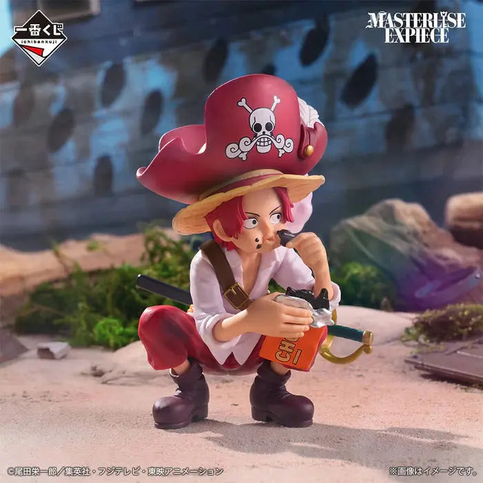 ICHIBAN KUJI ONE PIECE ROGER PIRATES LEGENDARY PIRATES - FIGURINE SHANKS (PIRATE APPRENTICE) LOT C MangaSphere