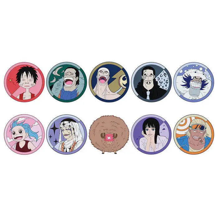 ICHIBAN KUJI ONE PIECE THE GREATEST BATTLE - RUBBER COASTER FULL SET LOT G MangaSphere