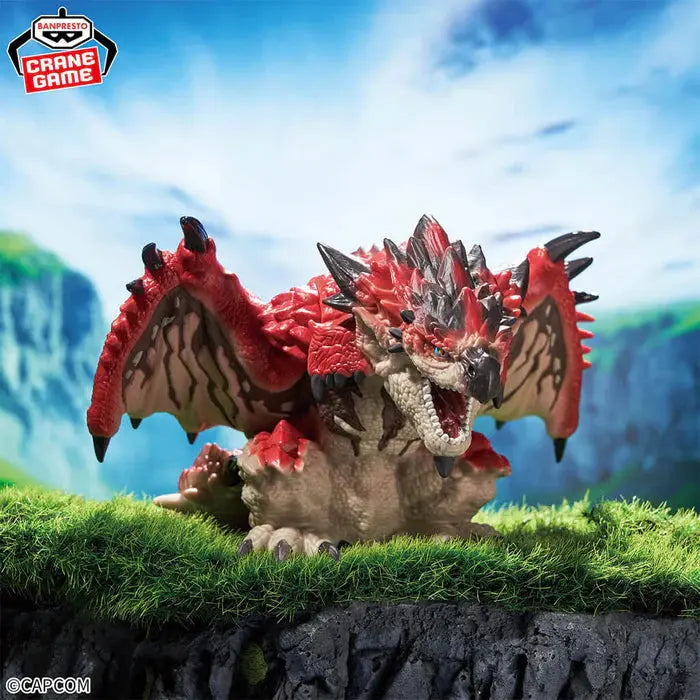 MONSTER HUNTER - FIGURINE THE MALE FIRE DRAGON RATHALOS SEATED BEASTS MangaSphere