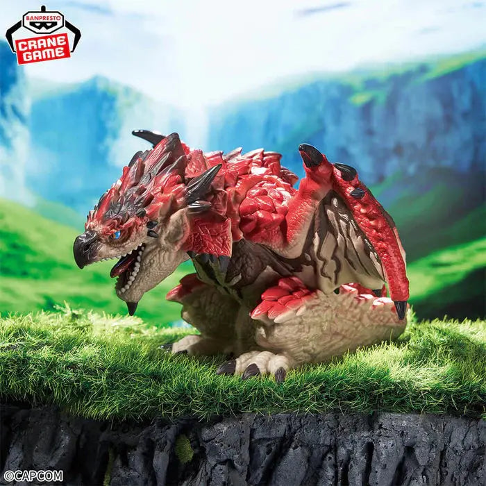 MONSTER HUNTER - FIGURINE THE MALE FIRE DRAGON RATHALOS SEATED BEASTS MangaSphere