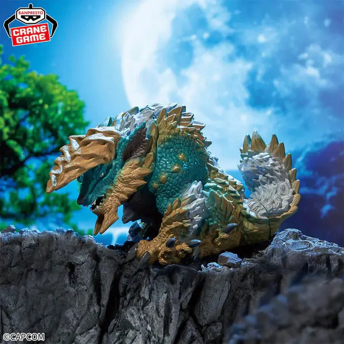 MONSTER HUNTER - FIGURINE THUNDER WOLF WYVERN ZINOGRE SEATED BEASTS MangaSphere