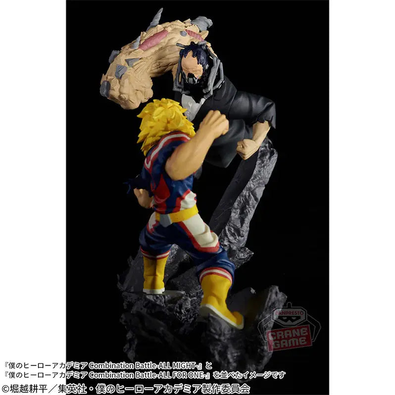 MY HERO ACADEMIA - FIGURINES ALL MIGHT & ALL FOR ONE COMBINATION BATTLE MangaSphere