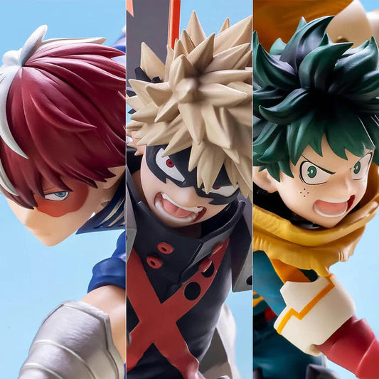 MY HERO ACADEMIA - FIGURINES IZUKU & SHOTO & KATSUKI (THE MOVIE YOU'RE NEXT) XROSS LINK MangaSphere