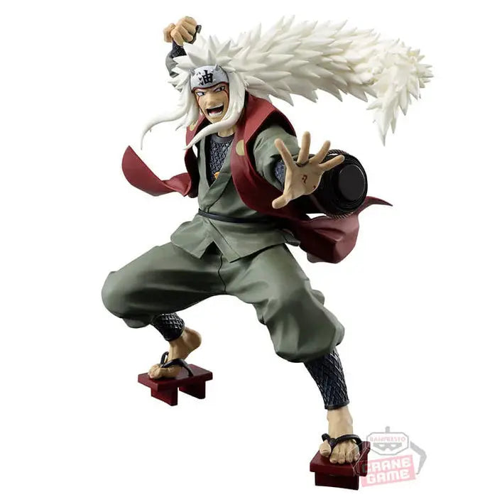 NARUTO SHIPPUDEN - FIGURINE JIRAYA SCULPTED NINJA WORLD WAR BFC MangaSphere