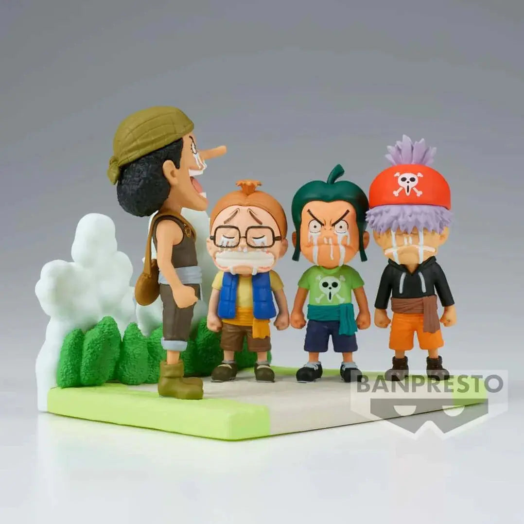 ONE PIECE - FIGURINE USOPP & PIRATES WCF LOG STORIES MangaSphere