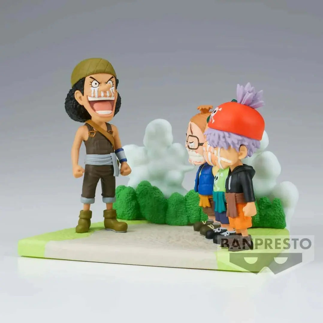 ONE PIECE - FIGURINE USOPP & PIRATES WCF LOG STORIES MangaSphere