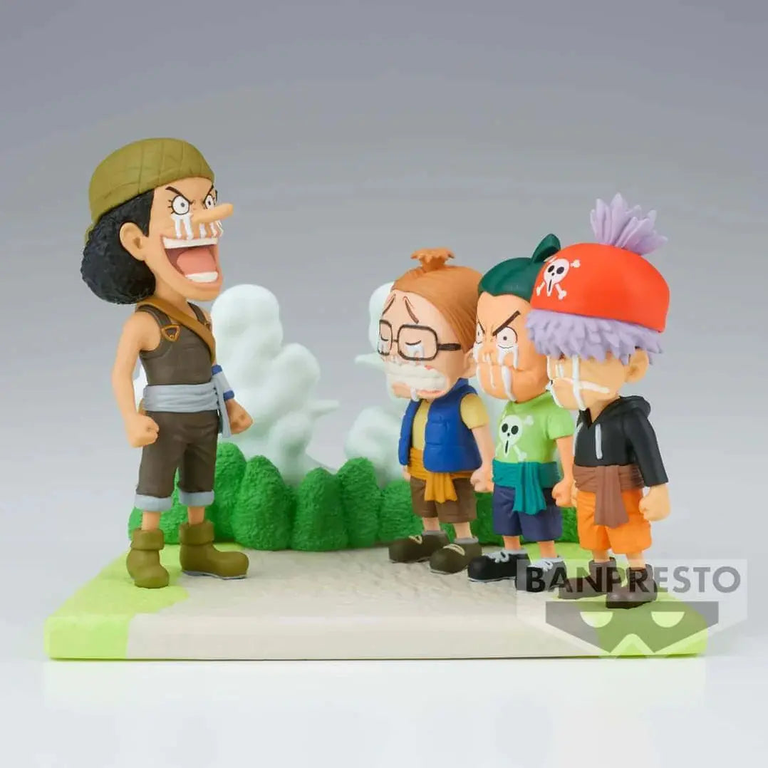 ONE PIECE - FIGURINE USOPP & PIRATES WCF LOG STORIES MangaSphere