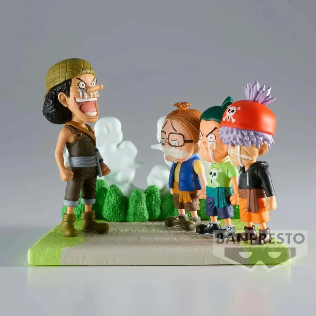 ONE PIECE - FIGURINE USOPP & PIRATES WCF LOG STORIES MangaSphere