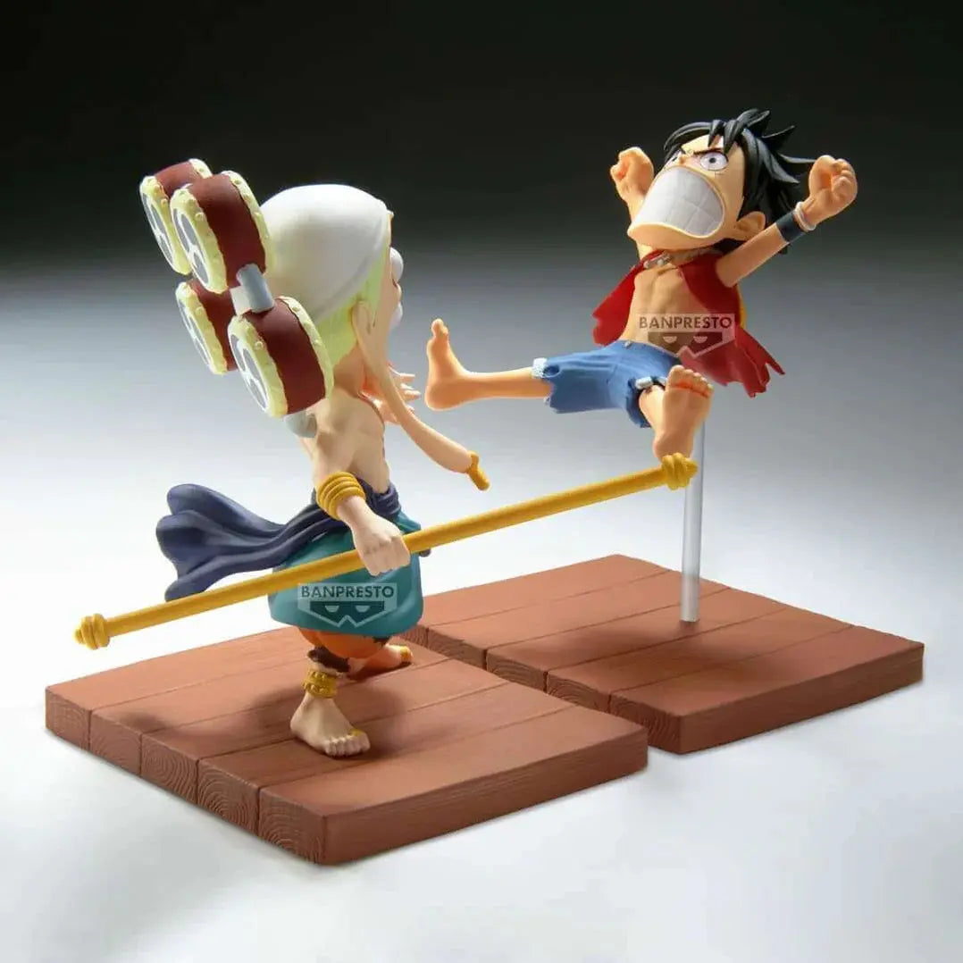 ONE PIECE - FIGURINES MONKEY D. LUFFY & ENEL WCF LOG STORIES MangaSphere