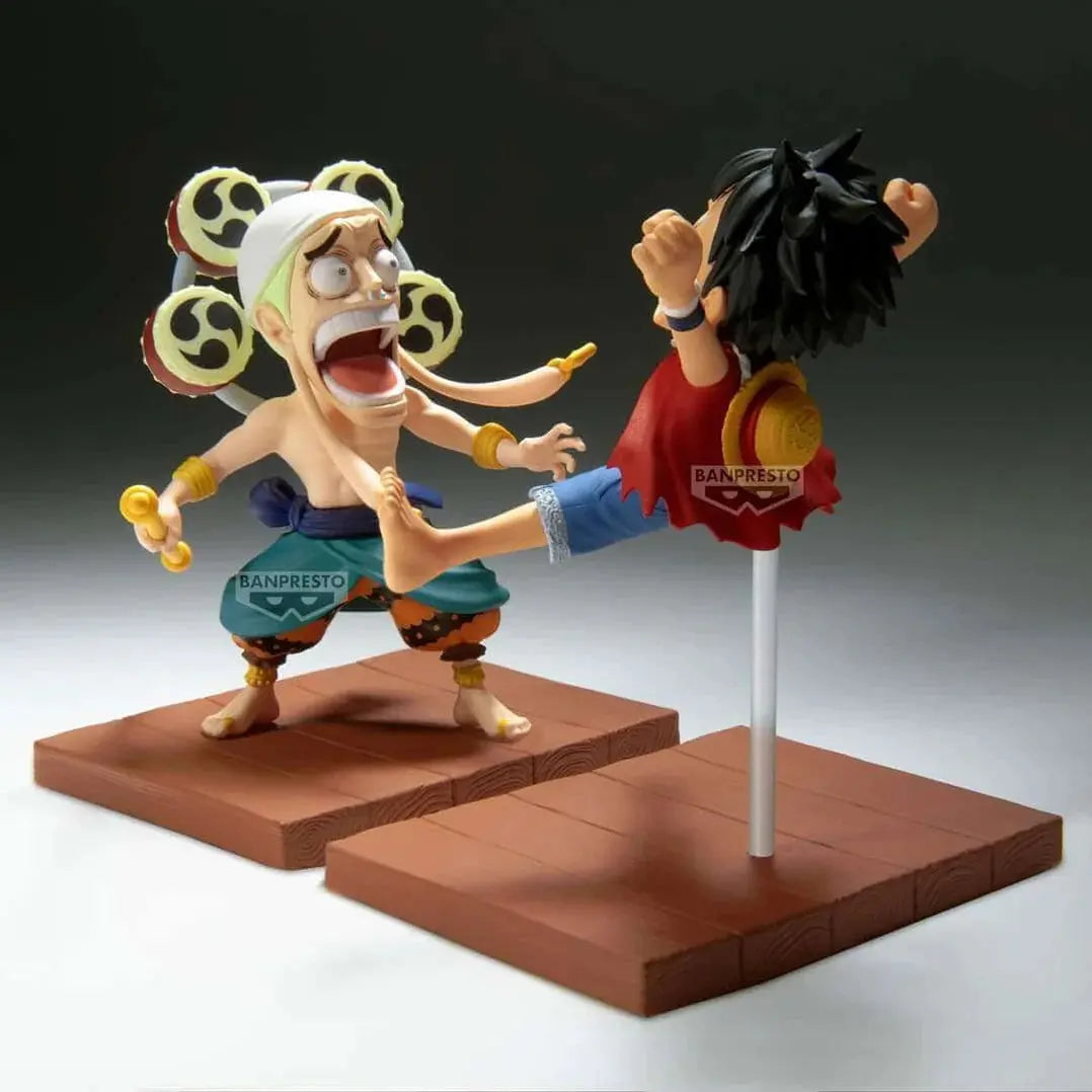 ONE PIECE - FIGURINES MONKEY D. LUFFY & ENEL WCF LOG STORIES MangaSphere
