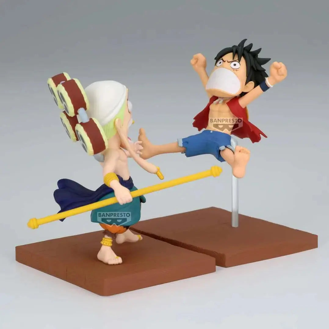ONE PIECE - FIGURINES MONKEY D. LUFFY & ENEL WCF LOG STORIES MangaSphere
