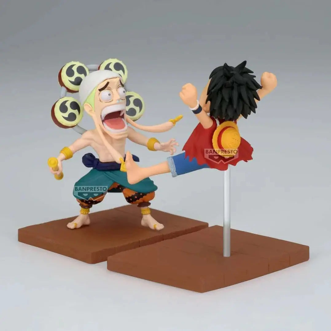 ONE PIECE - FIGURINES MONKEY D. LUFFY & ENEL WCF LOG STORIES MangaSphere