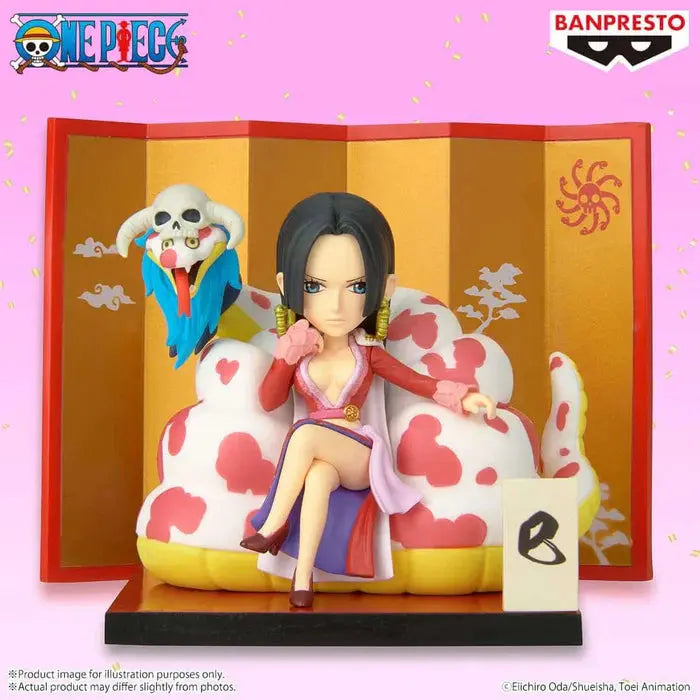 ONE PIECE - FIGURINE BOA HANCOCK & SALOME WCF LOG STORIES UNIVERS DE HEROS