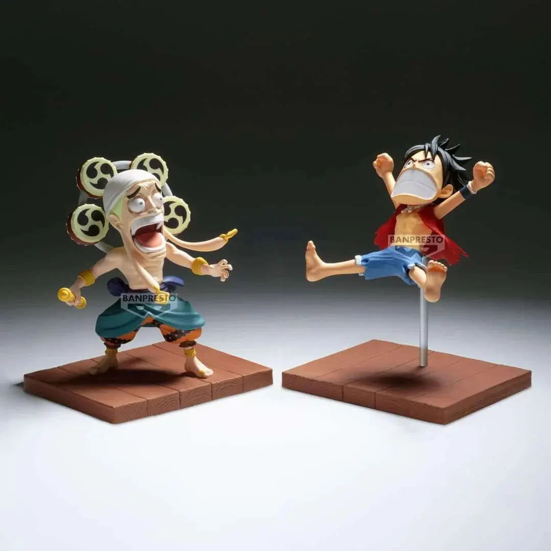ONE PIECE - FIGURINES MONKEY D. LUFFY & ENEL WCF LOG STORIES MangaSphere