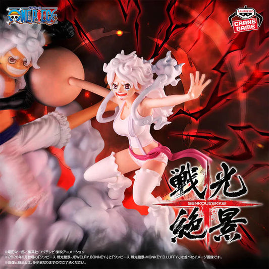 ONE PIECE – Figurines Monkey D. Luffy & Jewelry Bonney Senkouzekkei Banpresto