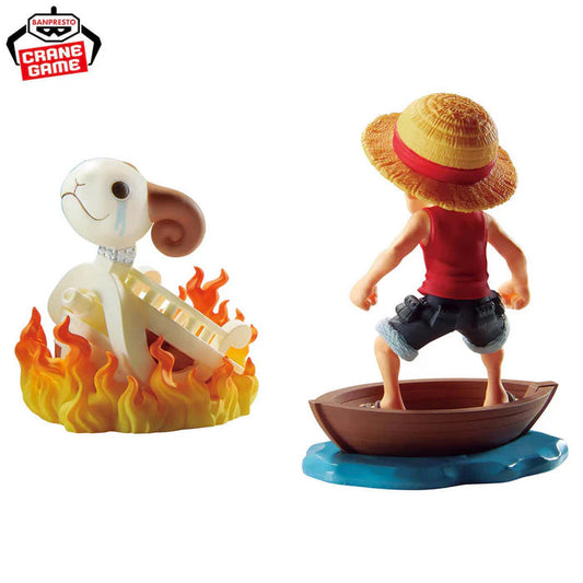 ONE PIECE – Figurines Monkey D. Luffy & Going Merry | WCF Log Stories MangaSphere