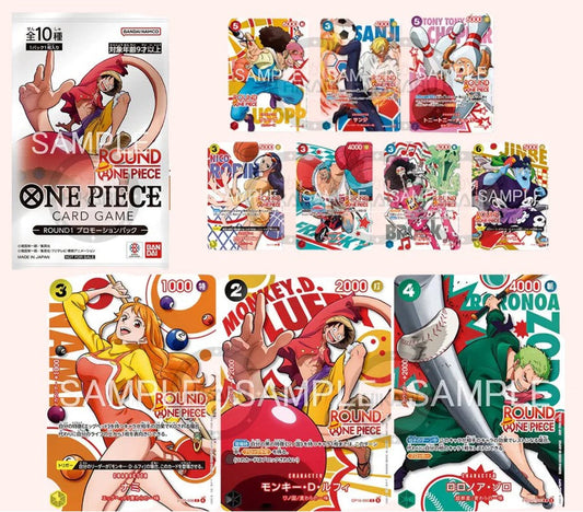 ONE PIECE × ROUND1 – Pack Promotionnel (Japonais) Bandai