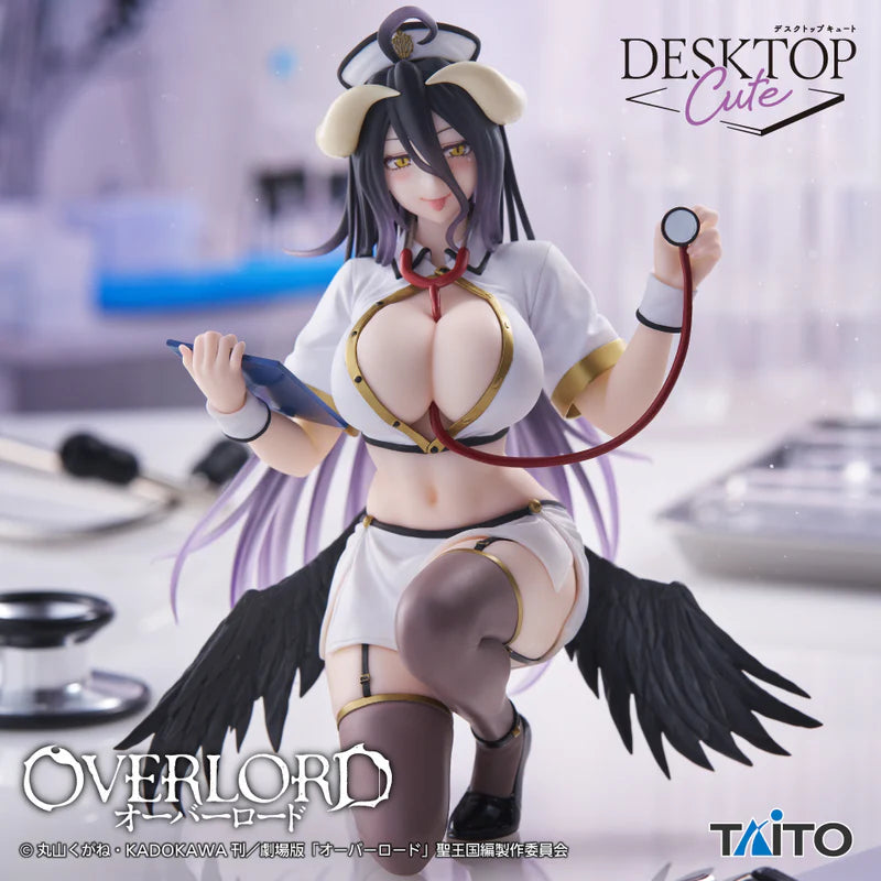 OVERLORD – Figurine Albedo | Desktop Cute – Nurse Ver. MangaSphere