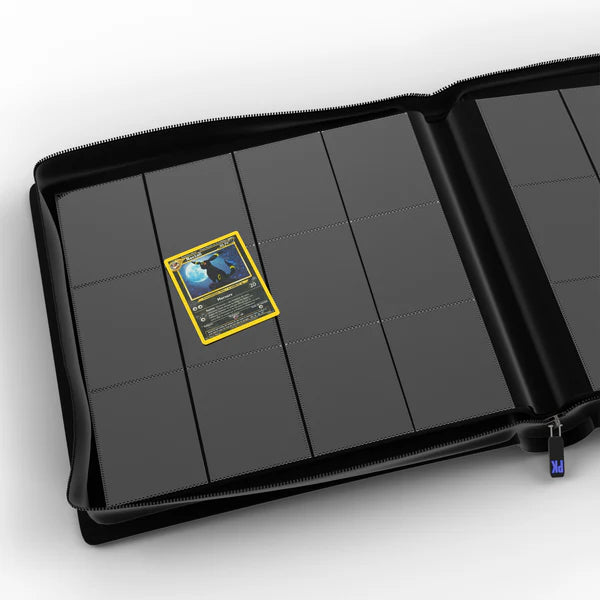 CLASSEUR ZIP NOIR 576 CARTES 3X4 MangaSphere