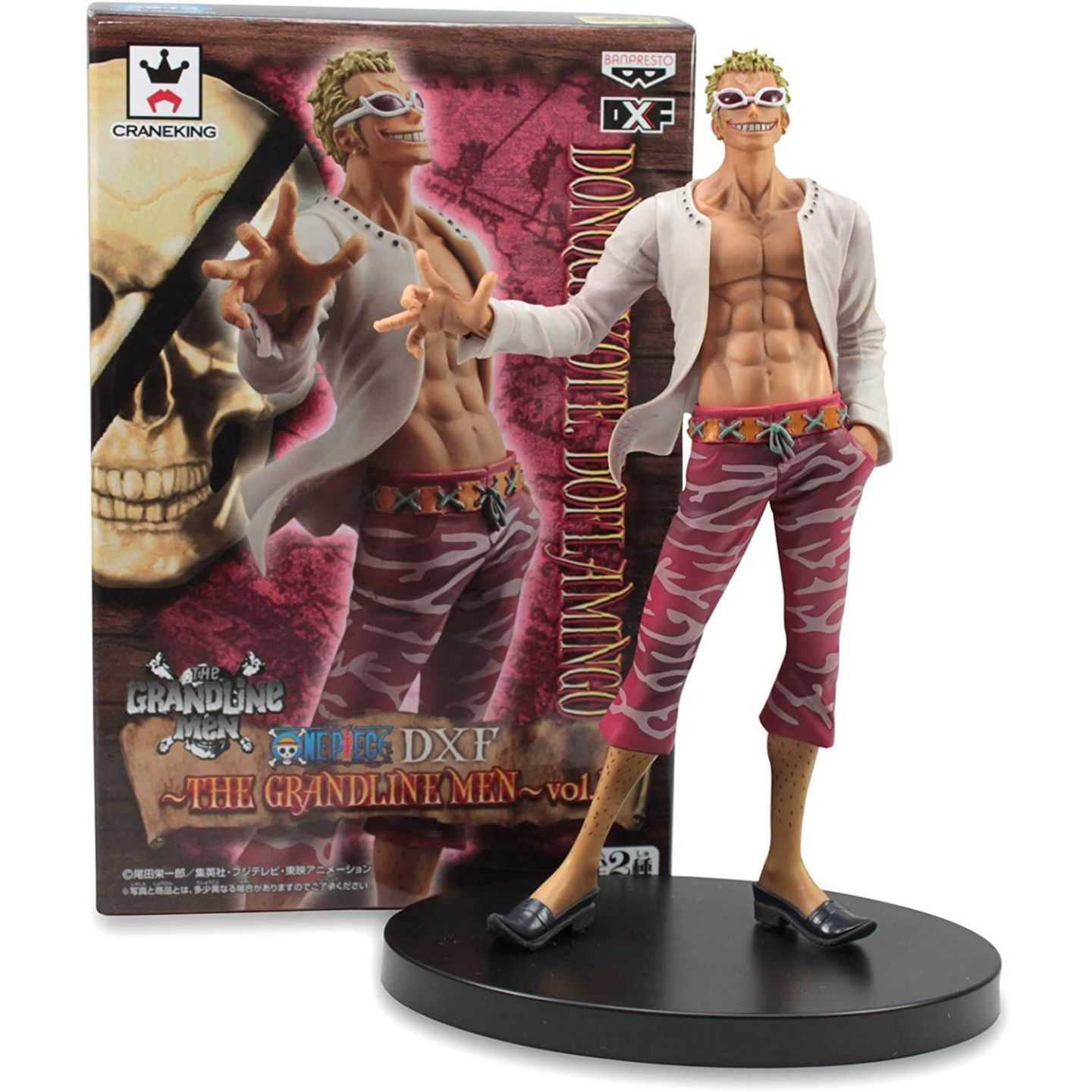 One Piece – Don Quichotte Doflamingo – The Grandline Men Vol.17 – DXF Figure – Banpresto MangaSphere