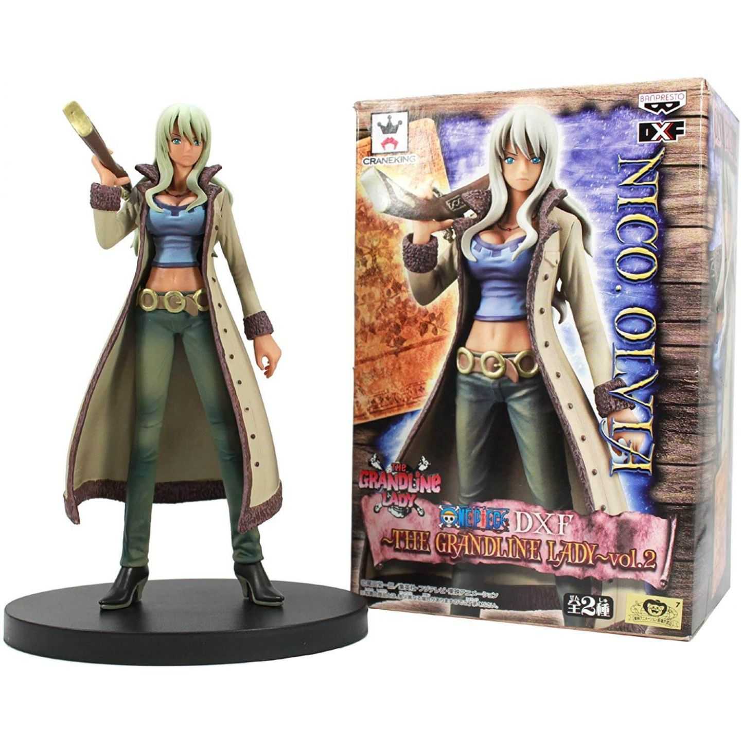 Nico Olvia - DXF Figure - The Grandline Lady Vol. 2 - Banpresto - Figurine One Piece MangaSphere