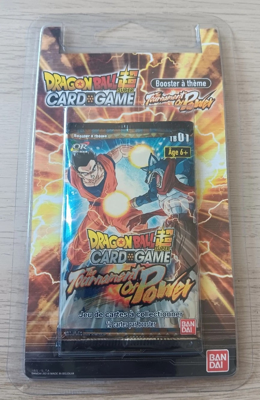 DRAGON BALL SUPER CARD GAME – Blister Booster Tournament of Power TB01 (Scellé) Bandai