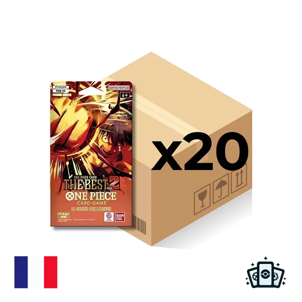 Case Blister One Piece Card Game PRB-02 – The Best Vol. 2 | Français MangaSphere