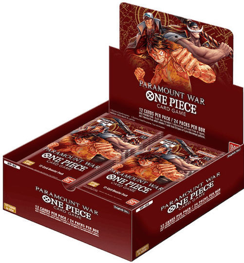 ONE PIECE CARD GAME – Display OP-02 Paramount War Second Print (US/EN) Bandai
