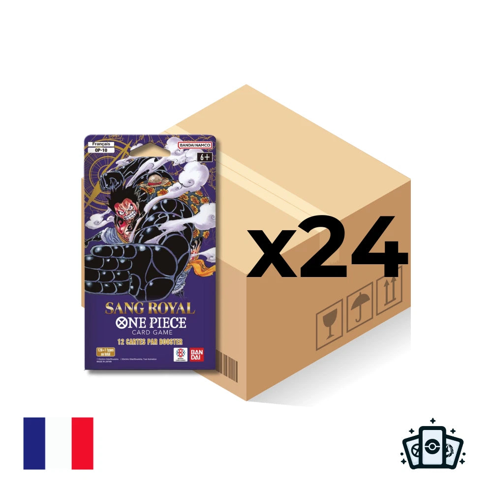 Case Booster Blister One Piece Card Game OP10 – Sang Royal | Français MangaSphere