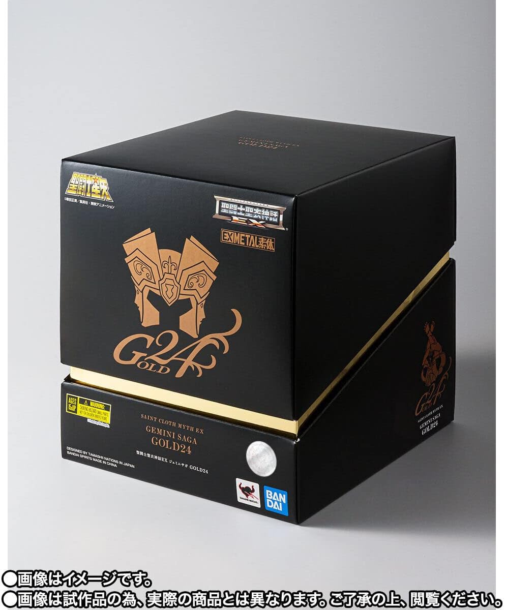 Saint Seiya – Myth Cloth EX Gemini Saga | Gold 24 – Bandai