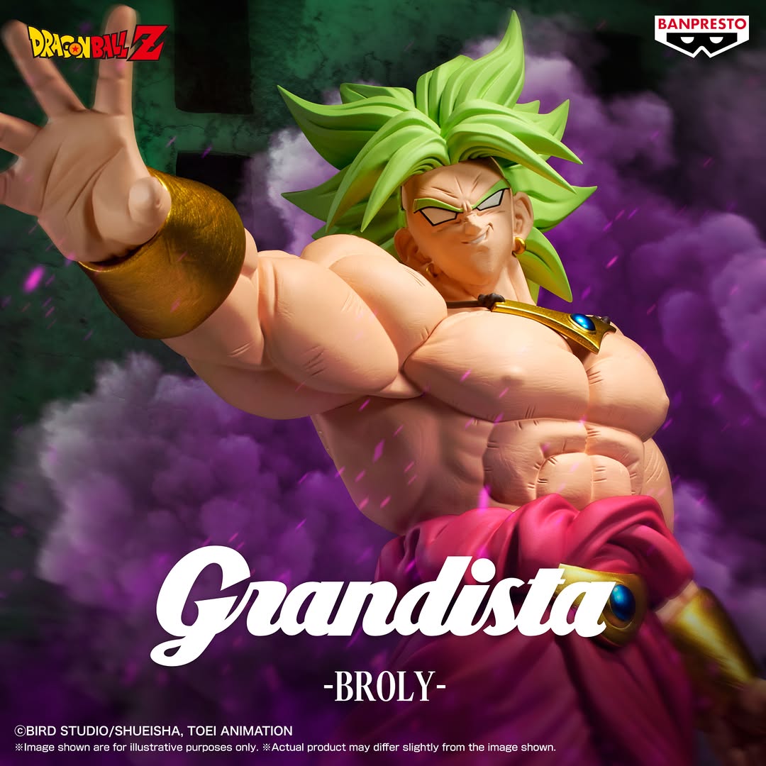DRAGON BALL Z – Figurine Broly Legendary Super Saiyan Grandista Banpresto