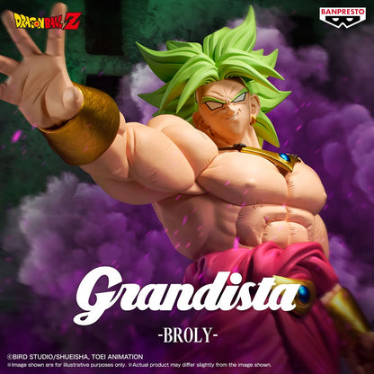 DRAGON BALL Z – Figurine Broly Legendary Super Saiyan Grandista Banpresto