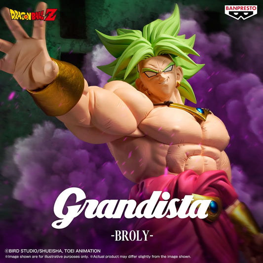 DRAGON BALL Z – Figurine Broly Legendary Super Saiyan Grandista Banpresto