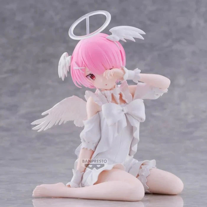 Re:Zero Starting Life in Another World – Ram – Figurine Relax Time – Banpresto MangaSphere