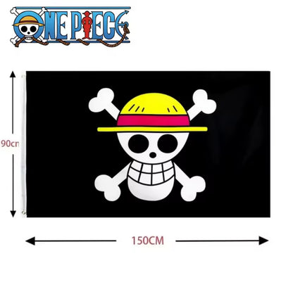 ONE PIECE – Drapeau Monkey D. Luffy | 90 × 150 cm